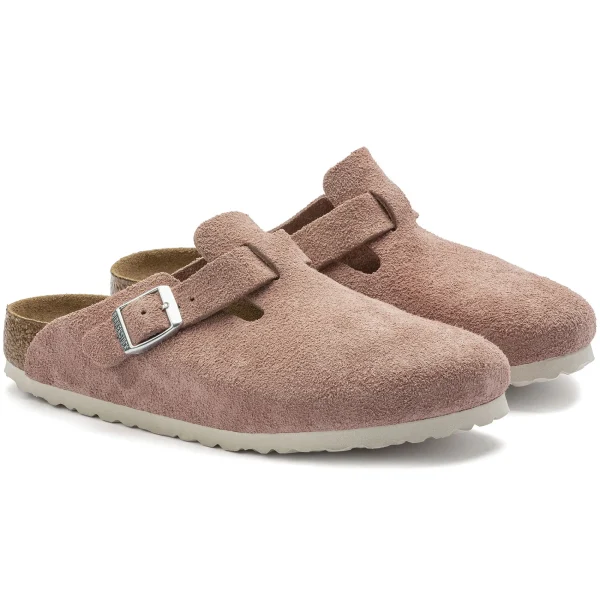 Boston Weichbettung Veloursleder-Birkenstock Flash Sale