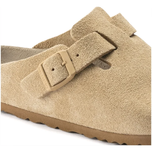 Boston Weichbettung Veloursleder-Birkenstock Fashion