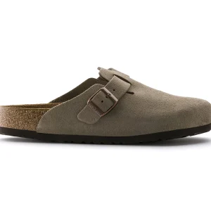 Boston Weichbettung Veloursleder-Birkenstock Sale