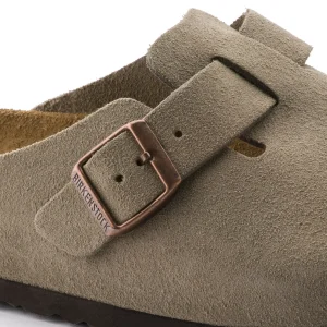 Boston Weichbettung Veloursleder-Birkenstock Sale