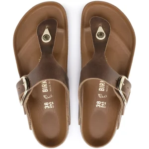 Gizeh Big Buckle Naturleder Geölt-Birkenstock Discount