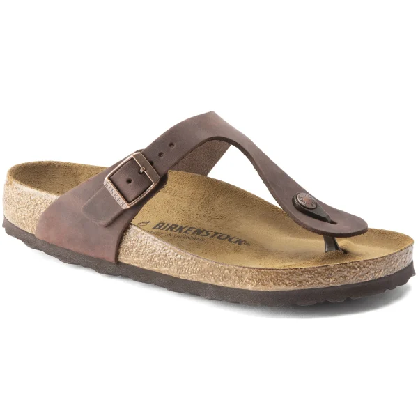 Gizeh Naturleder Geölt-Birkenstock Sale