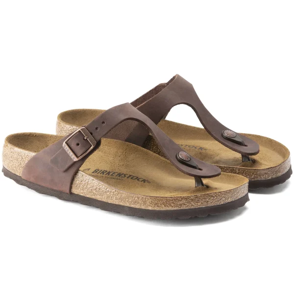 Gizeh Naturleder Geölt-Birkenstock Sale