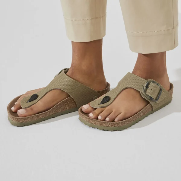 Gizeh Vegan Big Buckle Textile-Birkenstock Outlet