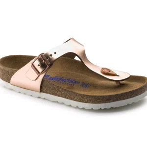 Gizeh Weichbettung Naturleder-Birkenstock Best