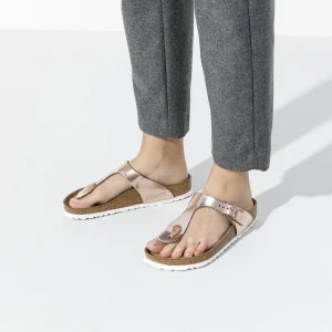 Gizeh Weichbettung Naturleder-Birkenstock Best