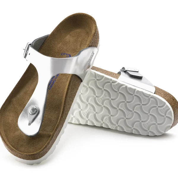 Gizeh Weichbettung Naturleder-Birkenstock New