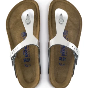 Gizeh Weichbettung Naturleder-Birkenstock New