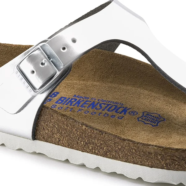 Gizeh Weichbettung Naturleder-Birkenstock New