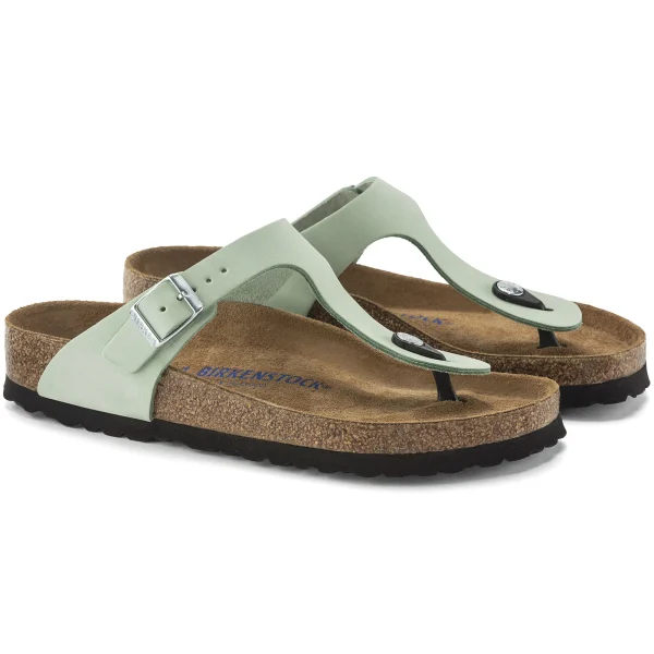 Gizeh Weichbettung Nubukleder-Birkenstock Clearance