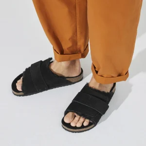 Kyoto Shearling Veloursleder-Birkenstock Fashion