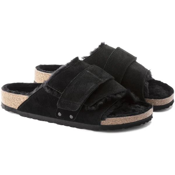 Kyoto Shearling Veloursleder-Birkenstock Fashion