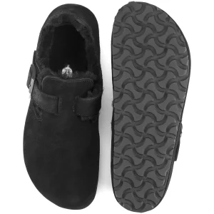 London Lammfell Veloursleder-Birkenstock Cheap