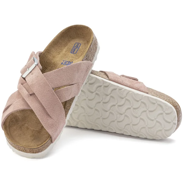 Lugano Weichbettung Veloursleder-Birkenstock Outlet