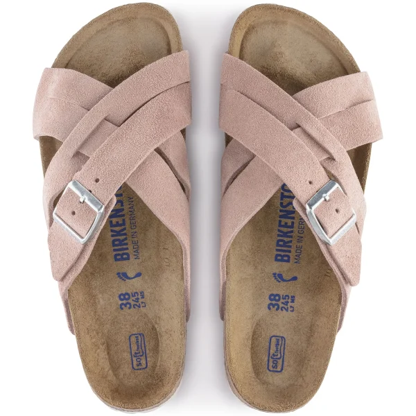 Lugano Weichbettung Veloursleder-Birkenstock Outlet