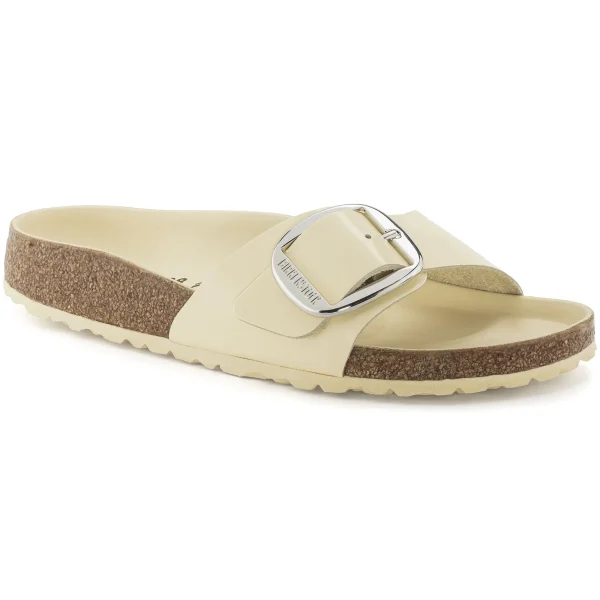 Madrid Big Buckle Naturleder Lack-Birkenstock Discount