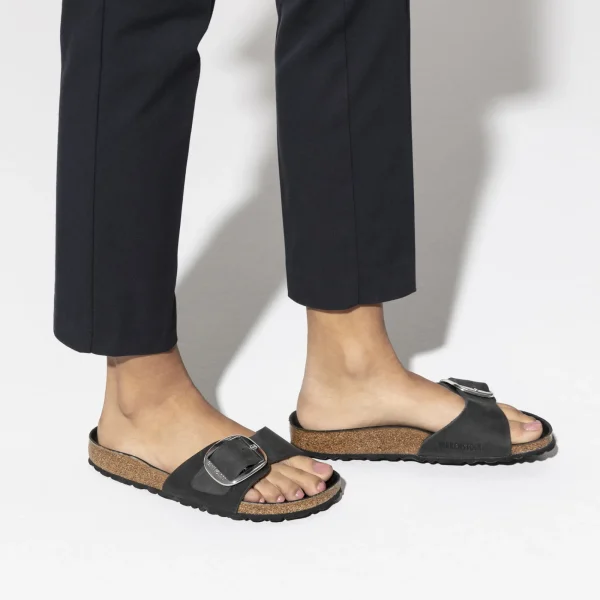 Madrid Big Buckle Naturleder Geölt-Birkenstock Clearance