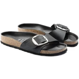 Madrid Big Buckle Naturleder Geölt-Birkenstock Clearance