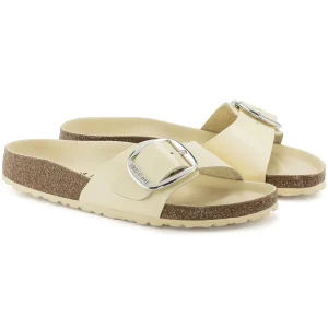 Madrid Big Buckle Naturleder Lack-Birkenstock Discount