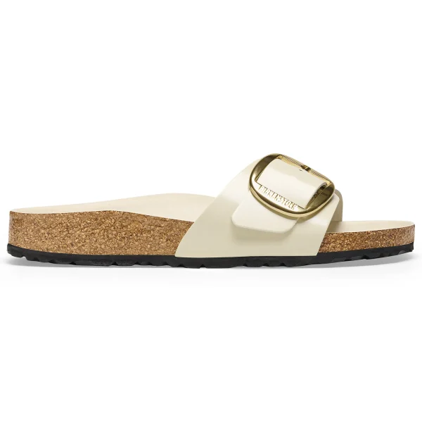 Madrid Big Buckle Naturleder Lack-Birkenstock Flash Sale