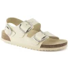 Milano Big Buckle Naturleder Lack-Birkenstock Sale