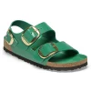 Milano Big Buckle Naturleder Lack-Birkenstock Hot