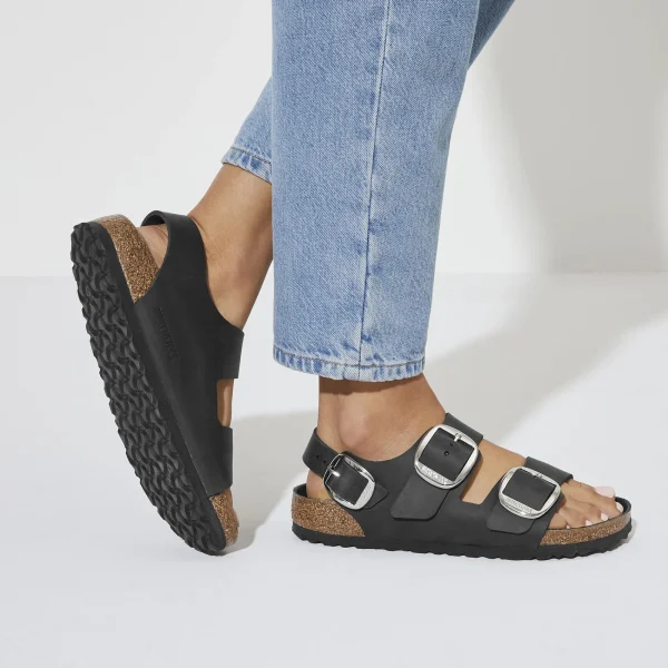 Milano Big Buckle Naturleder Geölt-Birkenstock Fashion