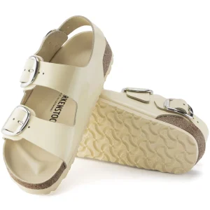 Milano Big Buckle Naturleder Lack-Birkenstock Sale