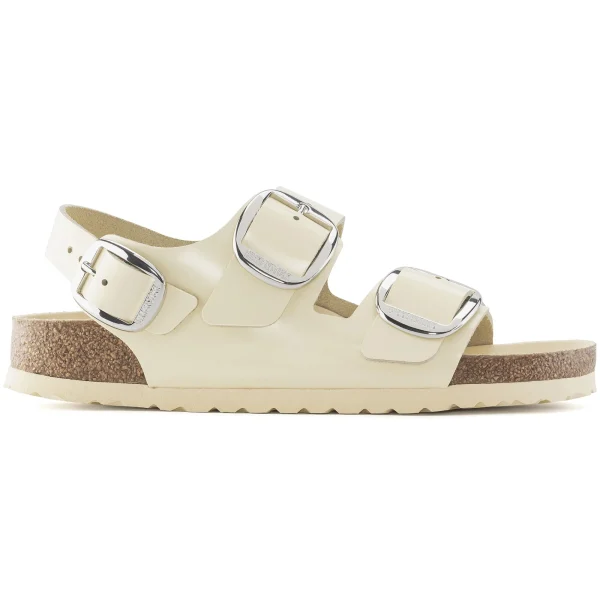 Milano Big Buckle Naturleder Lack-Birkenstock Sale