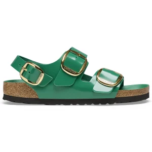 Milano Big Buckle Naturleder Lack-Birkenstock Hot