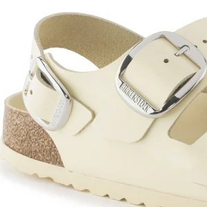 Milano Big Buckle Naturleder Lack-Birkenstock Sale