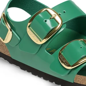 Milano Big Buckle Naturleder Lack-Birkenstock Hot