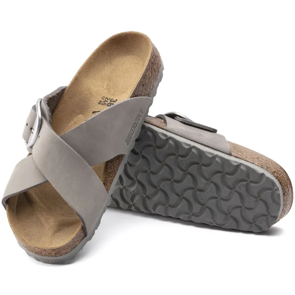 Siena Big Buckle Nubukleder-Birkenstock Sale