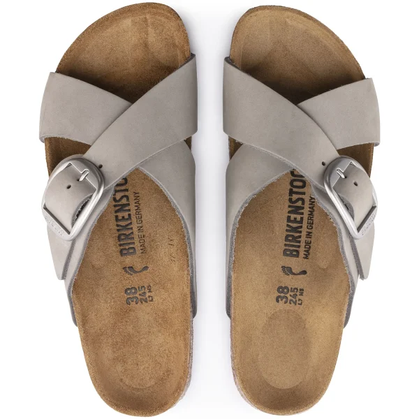 Siena Big Buckle Nubukleder-Birkenstock Sale