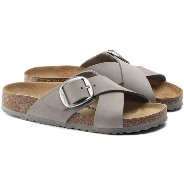 Siena Big Buckle Nubukleder-Birkenstock Sale