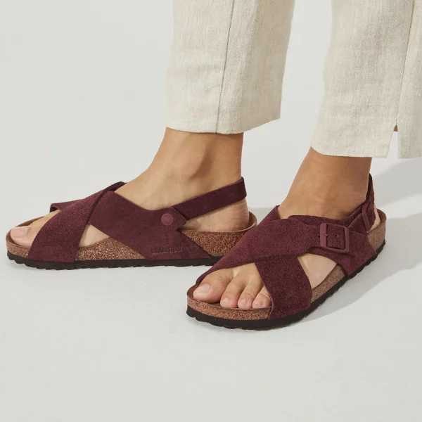 Tulum Weichbettung Veloursleder-Birkenstock Discount